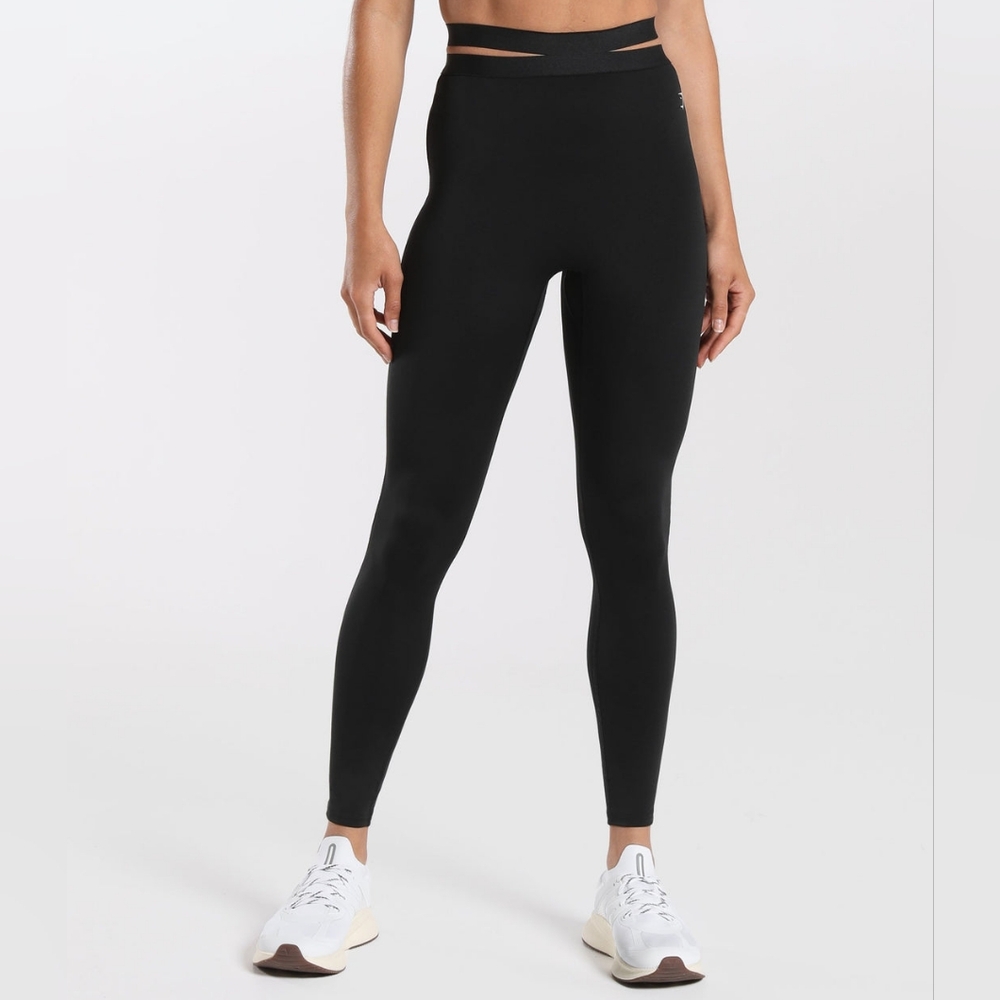 GYMSHARK | NWT Strappy Waistband Leggings (Small)